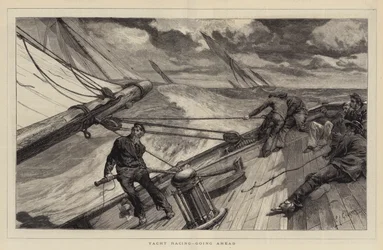 Yacht-Rennen, Vorankommen